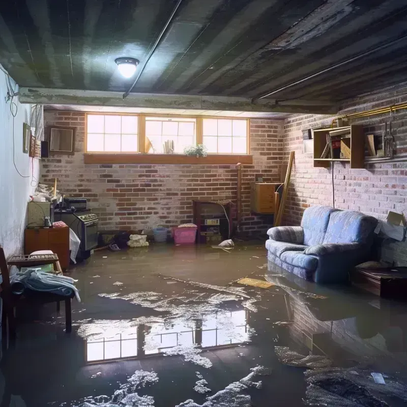 Flooded Basement Cleanup in Cayuga, IN